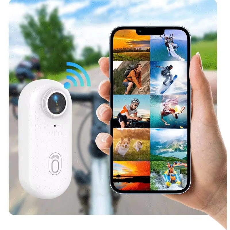 4K Road Cam for Bicycle Action Camera Mini Waterproof Cameras Motorcycle Sports Bodycam Video for Helmet Mtb Wifi Hd Bodycams