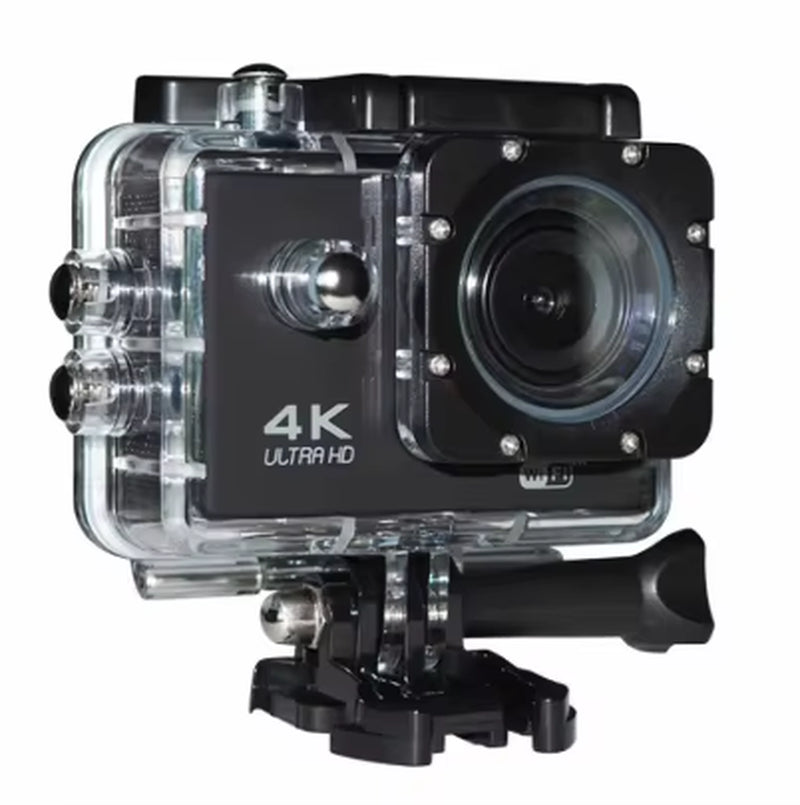 2.0" Action Camera Ultra HD 4K 30FPS Wifi Underwater Cameras Waterproof Helmet Bicycle Video Recording Cameras Outdoor Sport Cam