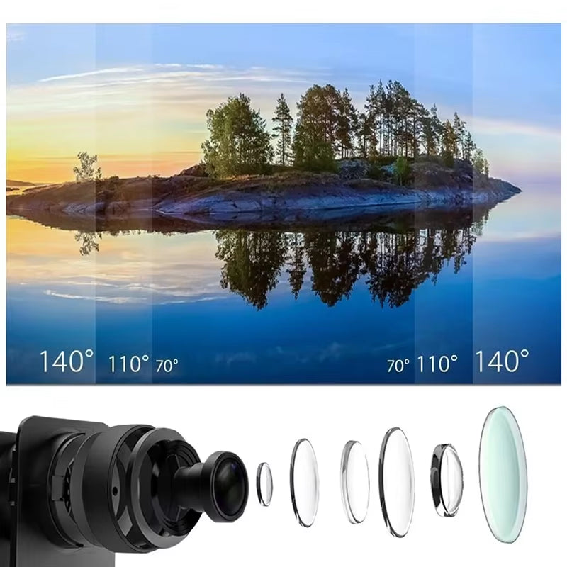 Action Camera Ultra HD 4K/30Fps Wifi 2.0-Inch 170D Underwater Waterproof Helmet Video Recording Cameras Sport Cam