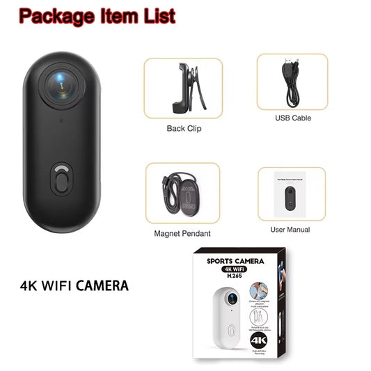 4K FHD 1080P Outdoor Sports Camera in Helmet Motorcycle Bike Sport Mini Filming Bicycle Action Body Cam and Video Recording